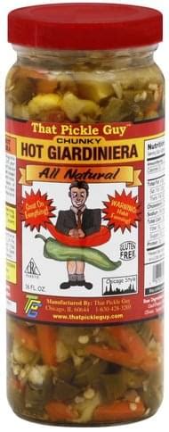 pickle guys|that pickle guy hot giardiniera.